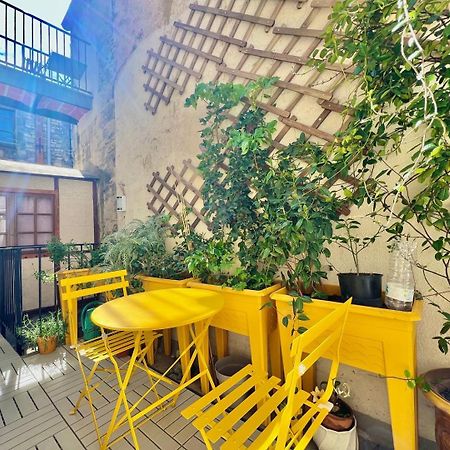 נים Centre Ville - 50M Des Arenes - Terrasse מראה חיצוני תמונה